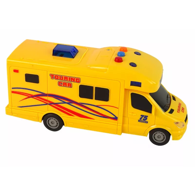 LEAN TOYS Autocaravana Excursion com tração, som e luzes