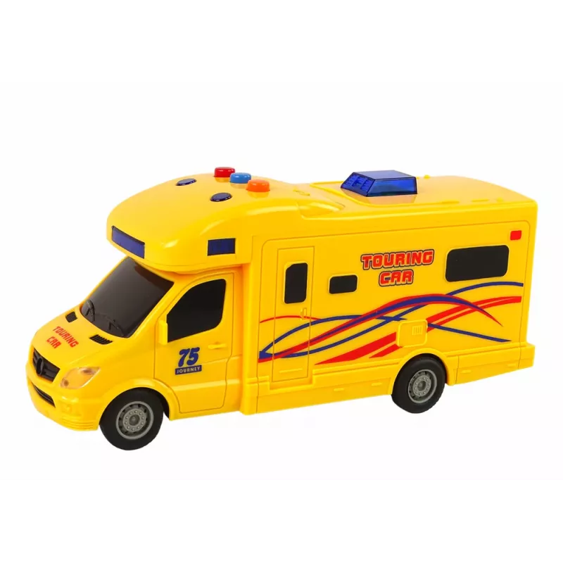 LEAN TOYS Autocaravana Excursion com tração, som e luzes