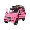 LEAN TOYS Carro Todo-o-Terreno Rosa V12 Turbina