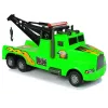 LEAN TOYS Carro reboque assistência na estrada 1:10 verde corda