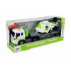 LEAN TOYS Carro transportador a pilhas 1:16 com helicóptero