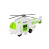 LEAN TOYS Carro transportador a pilhas 1:16 com helicóptero