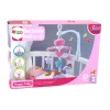 LEAN TOYS Móbil de berço Sky som rosa