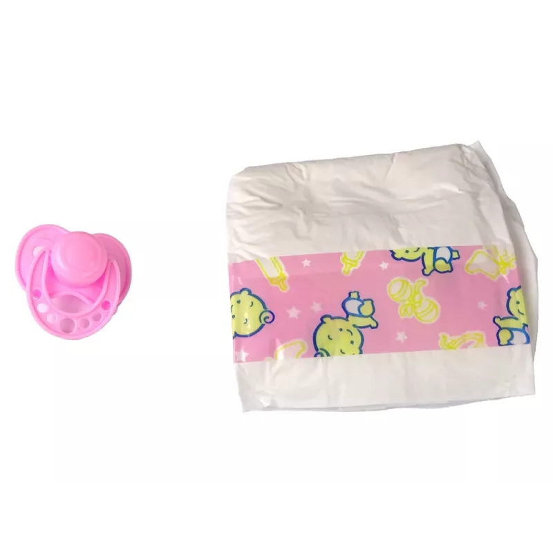 LEAN TOYS Boneca Bebé Acessórios de Bebé Chupeta de Bebé