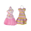 LEAN TOYS Boneca bebé Emily com acessórios e vestidos removíveis
