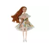 LEAN TOYS Boneca bebé Emily outono cabelo ruivo com flores