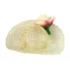 LEAN TOYS Boneca bebé Emily outono com cabelo ruivo e chapéu
