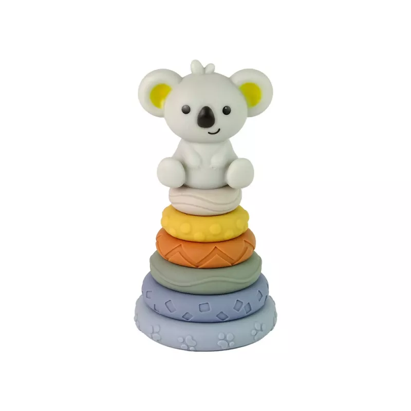 LEAN TOYS Pirâmide Bebé Coala