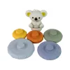 LEAN TOYS Pirâmide Bebé Coala