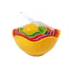 LEAN TOYS Pirâmide de conchas para bebé