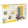 LEAN TOYS Escorrega de bolas bloco educativo classificador com piano
