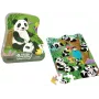 LEAN TOYS Puzzle Panda Floresta de Bambu 48 elementos