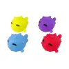 LEAN TOYS Brinquedo de Banho Mini Basquetebol Cão Peixe de Borracha