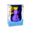 LEAN TOYS Brinquedo de banho cavalo-marinho com duche de cascata