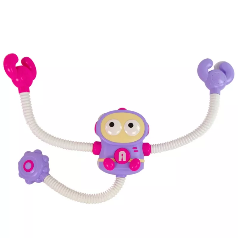 LEAN TOYS Brinquedo de banho duche de astronauta com circulação de água e ventosas