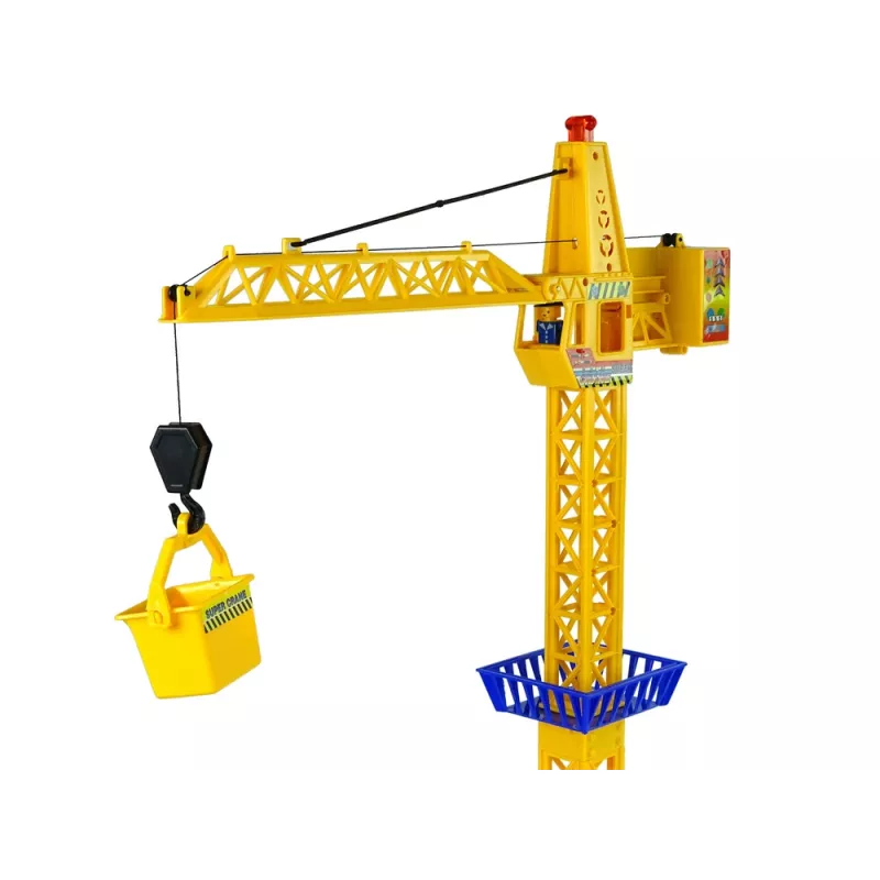LEAN TOYS Grua telecomandada a pilhas com braço móvel