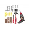 LEAN TOYS Grande conjunto de ferramentas 22 PCS kit mecânico numa mala brinquedo de construção criativo