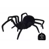 LEAN TOYS Grande aranha peluda Viúva Negra telecomandada