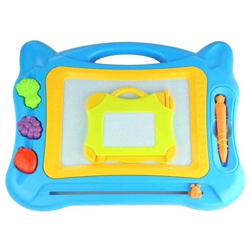 LEAN TOYS Big Magic Match Conjunto de desenho com carimbos 2 em 1