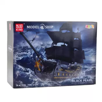 LEAN TOYS Black Pearl navio pirata conjunto de blocos de construção (5266 peças)
