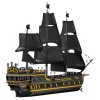 LEAN TOYS Black Pearl navio pirata conjunto de blocos de construção (5266 peças)