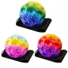 LEAN TOYS Bola saltitante com elástico, sensorial, com saliências, colorida, 6 cm