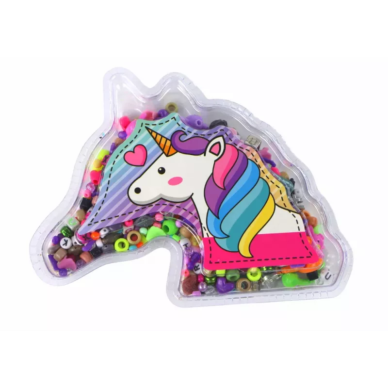 LEAN TOYS Conjunto de criação de pulseiras contas pingentes bijutaria unicórnio