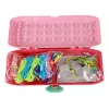 LEAN TOYS Kit de Criação de Pulseiras Caixa Rosa