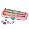 LEAN TOYS Kit de Criação de Pulseiras Caixa Rosa