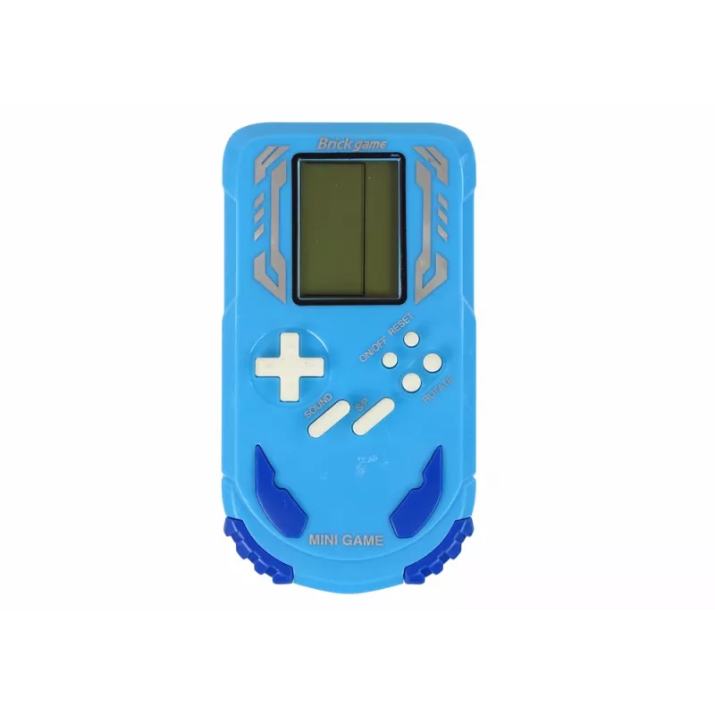 LEAN TOYS Consola de jogos Brick Game azul
