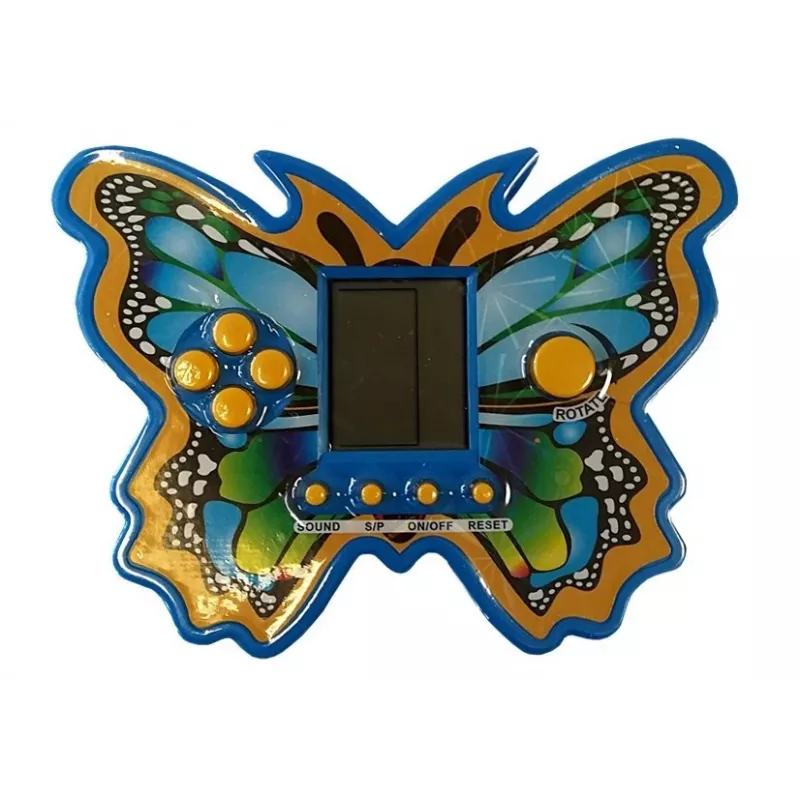 LEAN TOYS Brick Game Tetris Butterfly Azul
