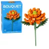 LEAN TOYS blocos de construção flor individual com caule mix colorido 71-106 peças
