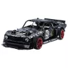 LEAN TOYS Blocos de construção carro desportivo Mustang Hoonicorn V2 conjunto - 3201 peças, escala 1:8, plástico ABS