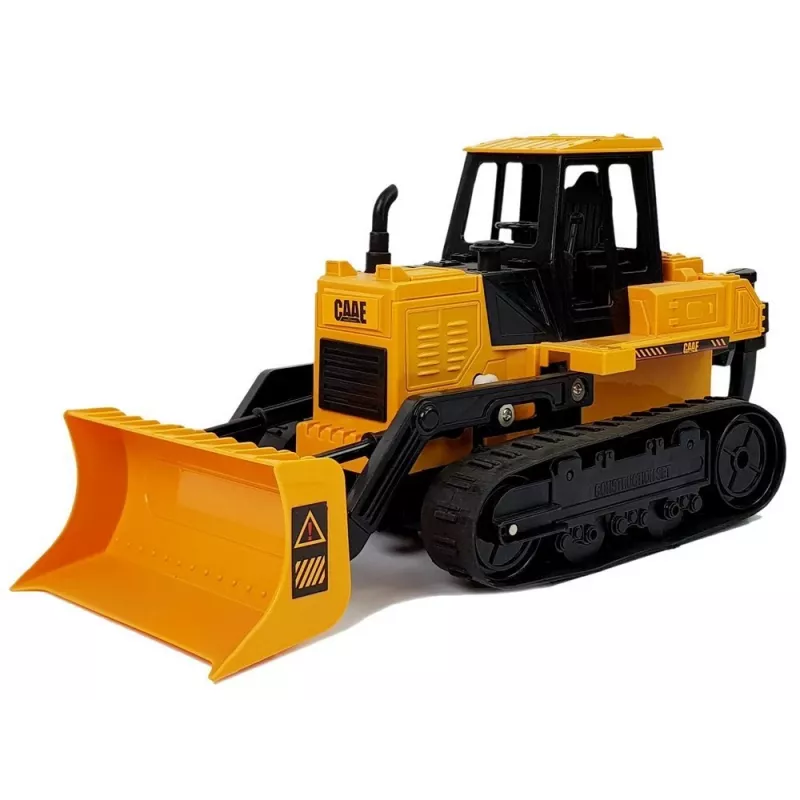 Bulldozer LEAN TOYS com rastos, controlado por gestos, 2.4G, 1:28