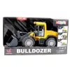 Bulldozer escavadora LEAN TOYS com luzes, sons e pá móvel – amarelo