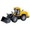 Bulldozer escavadora LEAN TOYS com luzes, sons e pá móvel – amarelo
