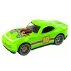 LEAN TOYS Carro 1:14 Verde Desportivo Som Luz Veículo