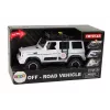 LEAN TOYS Carro Todo-o-Terreno Branco Som Luzes Veículo 1:14