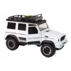 LEAN TOYS Carro Todo-o-Terreno Branco Som Luzes Veículo 1:14