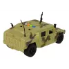 LEAN TOYS Carro Militar Veículo de Fricção Camuflagem Areia Luz Sons