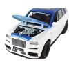 LEAN TOYS Carro R/C 1:20 Branco e Azul Telecomandado