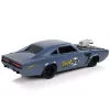 LEAN TOYS Carro R/C desportivo Sticker 1:20 cinzento piloto