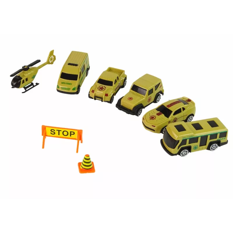 LEAN TOYS Carrinho de Reboque com Motor de Mola e Mala para Carros Verdes