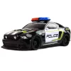 LEAN TOYS Carros R/C polícia perseguição patrulha amarelo carro desportivo pilotos