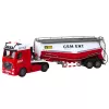 Camião-cisterna de cimento LEAN TOYS com função de despejar água, luzes e sons