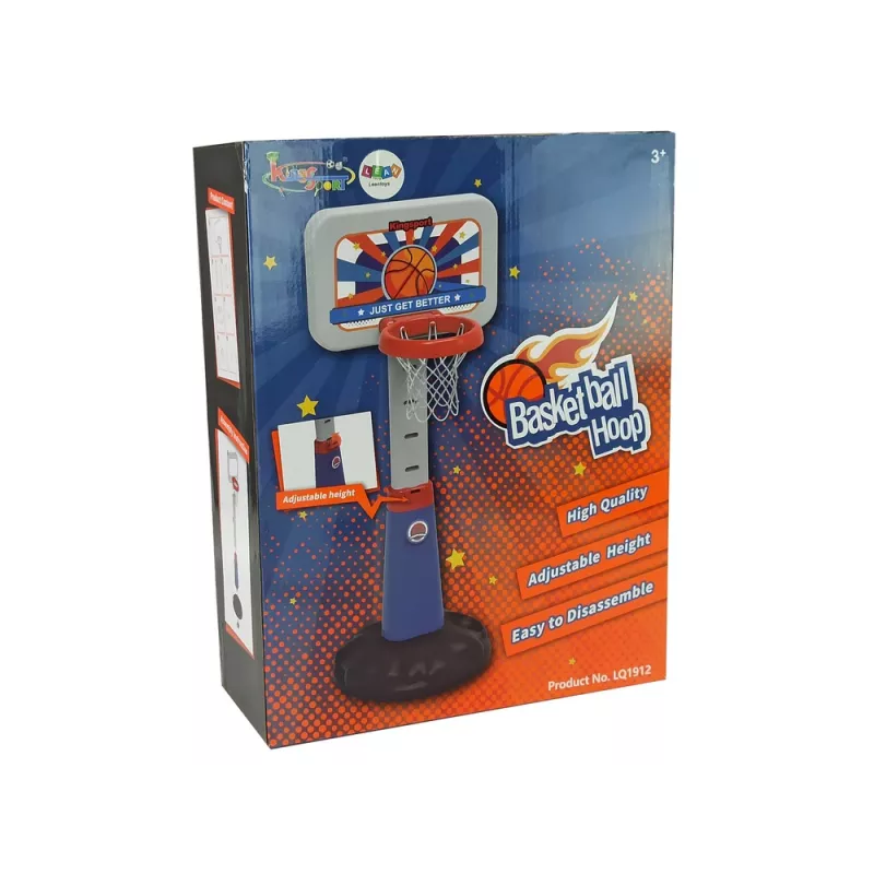 LEAN TOYS Conjunto de basquetebol para crianças jogo de equipa 125 cm