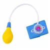 LEAN TOYS Medidor de tensão infantil com ponteiro móvel, azul
