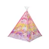 LEAN TOYS Tenda luminosa para criança unicórnio póneis rosa