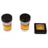 LEAN TOYS Microscópio Infantil Conjunto Educativo Amarelo