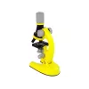 LEAN TOYS Microscópio Infantil Conjunto Educativo Amarelo